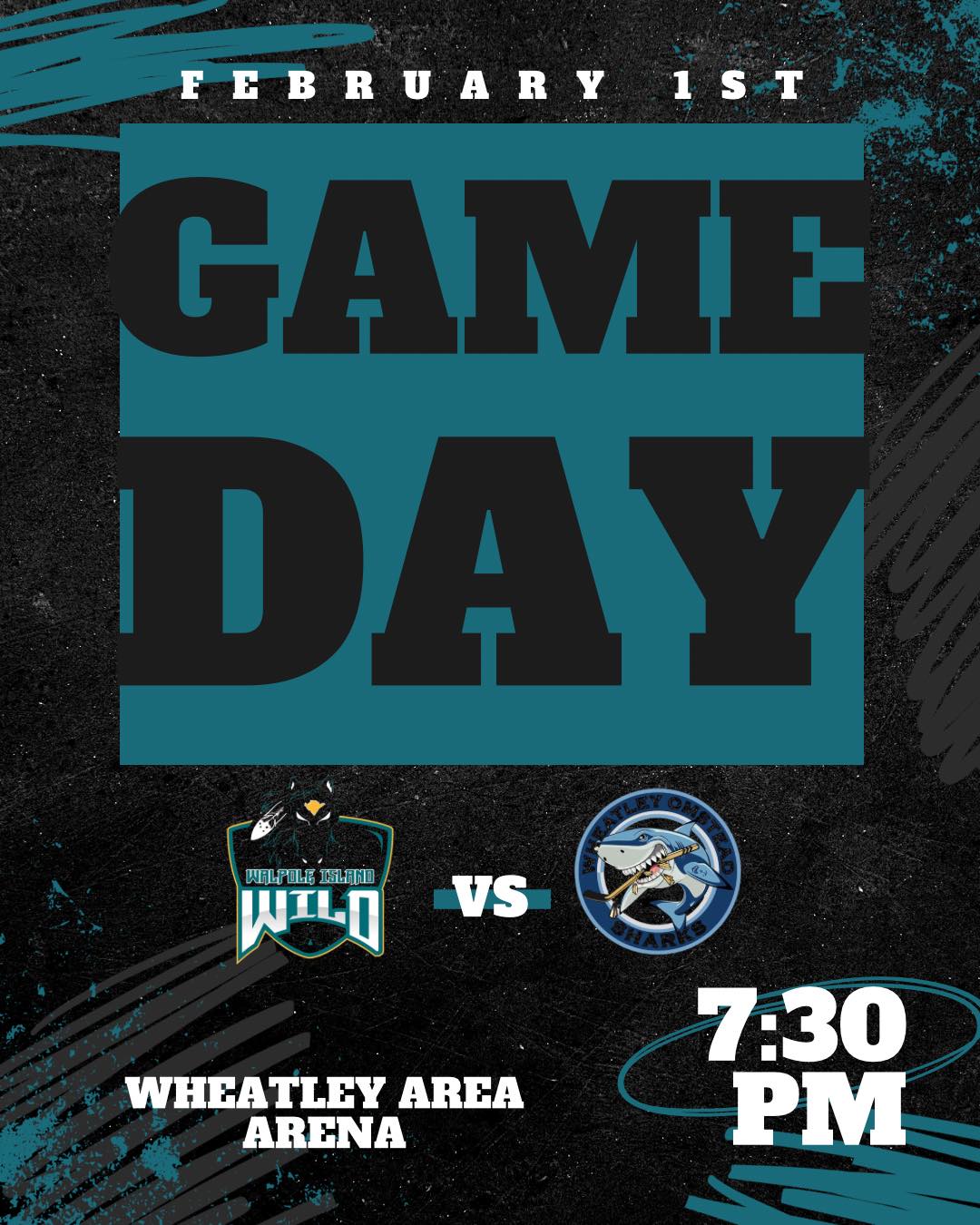 This game day is brought to you by CMF Group!

The Wild are on the road tonight to take on the Wheatley Omstead Sharks, 7:30 pm puck drop @ the Wheatley Area Arena

#WalpoleIslandWild  #UnleashTheWild