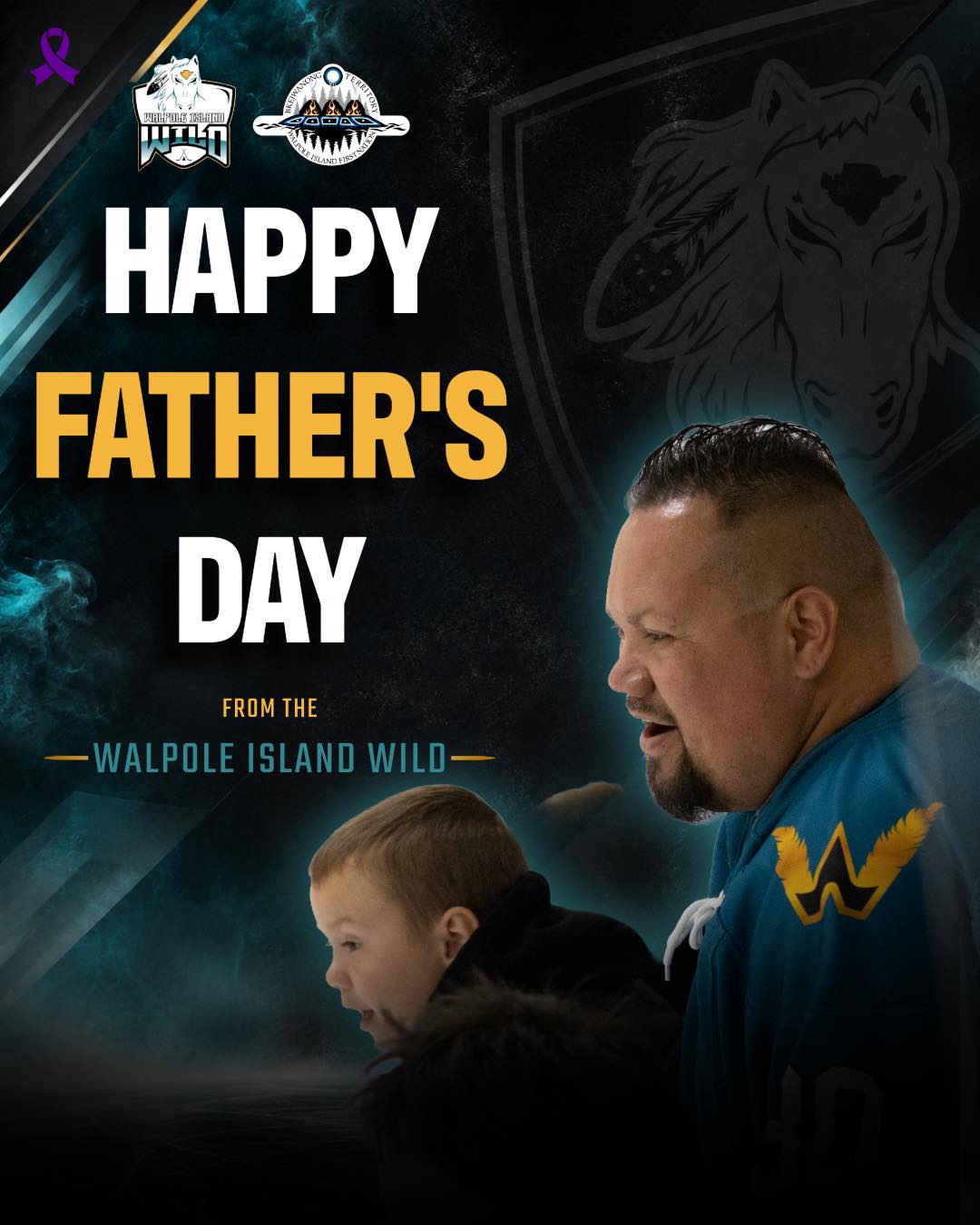 Happy Father’s Day from the Walpole Island Wild 💜