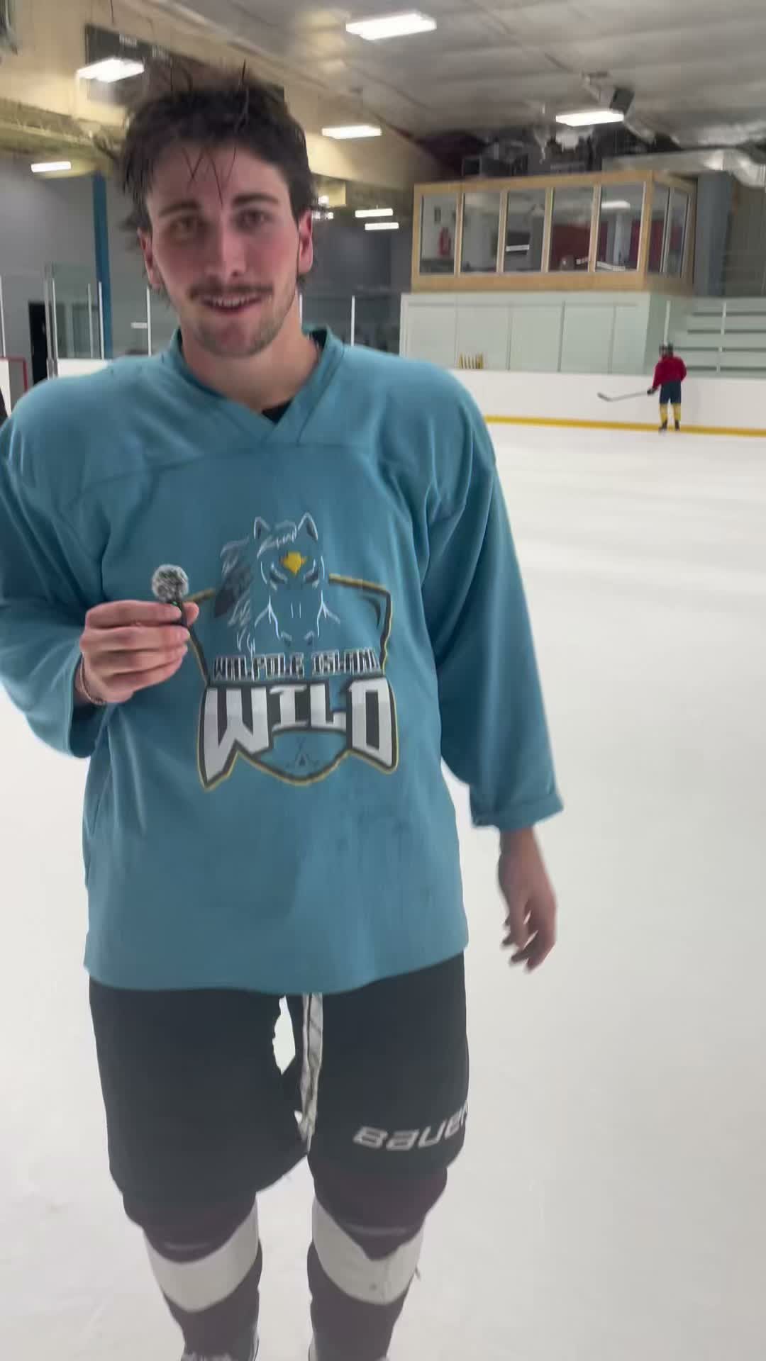 Get to know the Wild🐎🏒

We had Walpole Wild players Jaxon Jacobs, Cooper Ratcliffe, Hunter Plain and Quinn Burke ask some “get to know the wild” questions after practice 

Thanks guys for being great sports…enjoy!

#walpolewild #letsgowild #pjhl