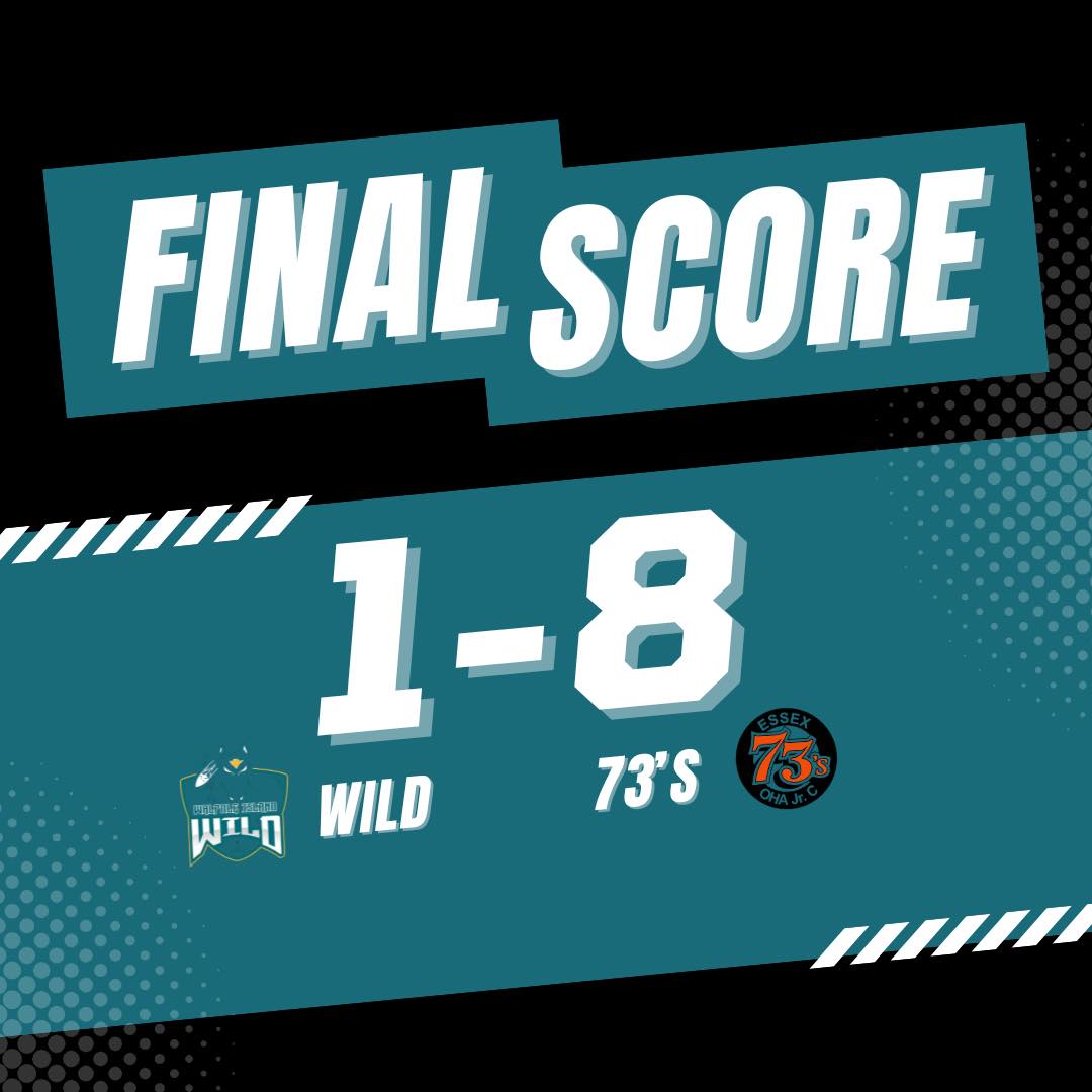 Wild lose 8-1 tonight against the Essex 73’s

#WalpoleIslandWild  #UnleashTheWild